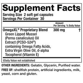 omega xl ingredient list 2022.